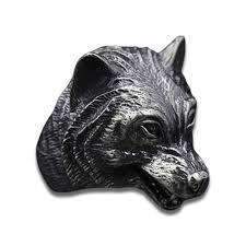 Bague Loup Tête de Loup Argent